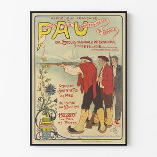 pau-xiveme-concours-national-et-international-7eme-fete-de-tir-du-15-mai-au-4-juin-1907