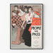 Póster vintage People We Pass por Edward Penfield