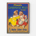 Vintage poster of Pfunds condensed milk with children