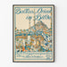 Póster vintage de la Exposición de los Balcanes y Oriente 1918