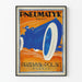 Póster vintage Pneumatyki Przemysł Polski Poznań