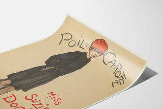 Vintage Poster Poil de Carotte by Miss Suzie Dorlans
