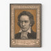 Póster Retrato de Ludwig van Beethoven para Decoración de Pared Musical