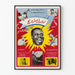 Póster vintage de jazz Louis Armstrong y grandes músicos