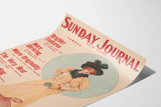 poster-shows-a-woman-posing-holding-a-flower