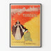 Vintage humanitarian poster for Turkey
