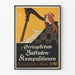 Póster vintage Precio de los Paseos Composición artística