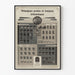 Póster vintage de las principales graduaciones e insignias británicas