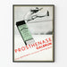 Póster vintage Prosthénase Galbrun tónico potente