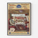 Póster vintage de tren Pullman Cincinnati Hamilton & Dayton R.R.