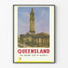 Póster vintage Queensland Estado de Queensland Australia