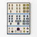 Poster Ranks and Insignia of the British Forces - Military Wall Decoration