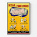Póster vintage Real Friends - Ahorro de guerra canadiense