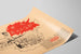 Wall decoration poster Red Bastille in vintage Asian style — artwork view