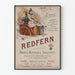 Póster vintage Redfern: moda Amazonas para elegancia y caza
