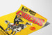 Póster del Circo Ringling Bros y Barnum & Bailey vintage amarillo y rojo