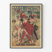 Vintage poster of Rosita Jackson from the Paris concerts