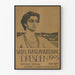 Póster de exposición artística de Dresde 1903 vintage