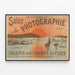 Póster vintage Salón de Fotografía 1897 Galería de los Campos Elíseos — cuadro enmarcado en la pared