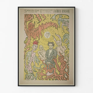 salon-des-cent-exposition-en-decembre-1898-de-loeuvre-de-james-ensor