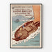 Póster Salón de los Cien - Exposición Gaston Roullet 1895