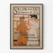 Póster Salón de los Cien - Exposición general Febrero 1896