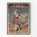 Póster vintage de mascarada en los Salones del Palacio de Élysée en Montmartre
