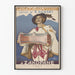 Póster vintage de Sanatorio de Zakopane para enfermedades de pecho