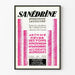 Póster vintage Sanédrine tratamiento adrenérgico