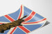 Póster decorativo Save Liberty Is Your Trophy con Estatua de la Libertad y Bandera Británica