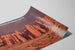 Decorative poster of the landscape Arches National Monument Utah — artwork view