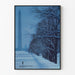 Washington Monument and Capitol under Snow in Washington D.C. Poster
