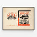 Póster vintage educativo - Recolección de chatarra para armas de guerra — cuadro enmarcado en la pared