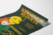 Póster vintage negro y amarillo para evento Musikverein 1913