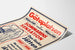 Póster vintage de exposición gigante finlandesa Väinö Myllyrinne