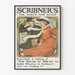Póster vintage Scribner's para marzo - Decoración mural retro