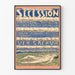 Póster de la Secesión Exposición de Artistas Austriacos del siglo XIX Ver Sacrum