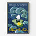 Póster vintage Sédoneurol Retorno a la calma