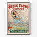 Póster Circo Sells Floto - Mlle Beeson Equilibrista con Hilo