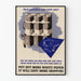 Póster vintage sobre reciclaje de papel y reducción de residuos