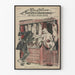 Póster vintage Slachterij Der Hochkultur - Ilustración satírica 1916