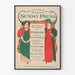 Póster vintage Philadelphia Sunday Press - Cuento de Cenicienta 1896