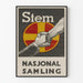 Póster vintage Stem Nasjonal Samling Main Serrée