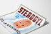 Póster vintage STEROGYL vitamina D para bebé
