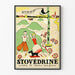 Póster vintage Stovétrine decoración campo y naturaleza