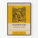 Póster de exposición Vladimir Pukl 1960 galería Olomouc