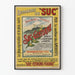Póster vintage de aperitivo Suc Gentiane del Cantal