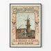 Póster vintage de la destilería Swan J.J. Meder & Zoon Schiedam