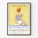 Póster vintage Sympathyl para emociones y neurovegetativo