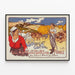 Vintage Poster of the Central Union of Farmers of France — framed artwork on a wall
